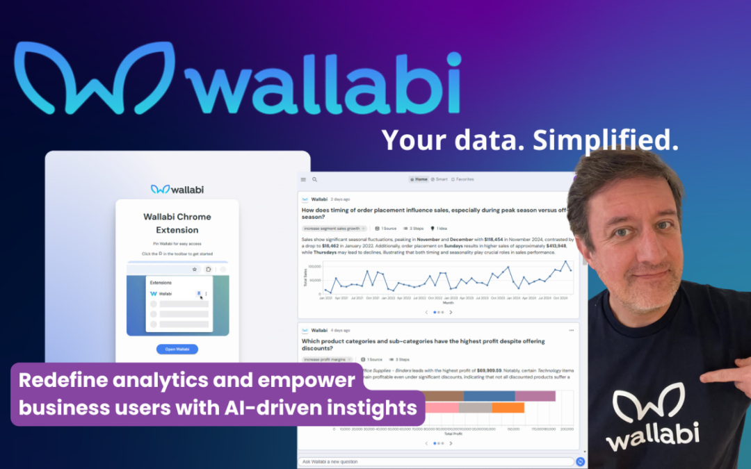Wallabi: Redefine analytics and empower business users with AI-driven insights